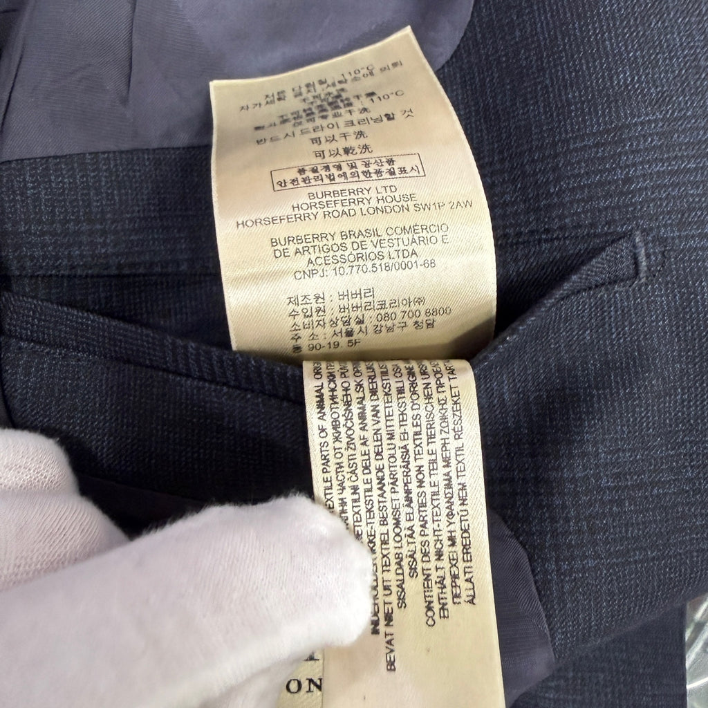 Burberry Blue Suit