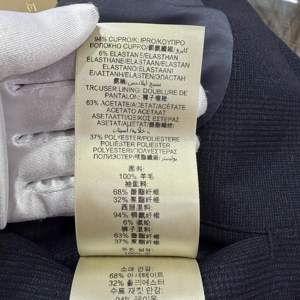 Burberry Blue Suit