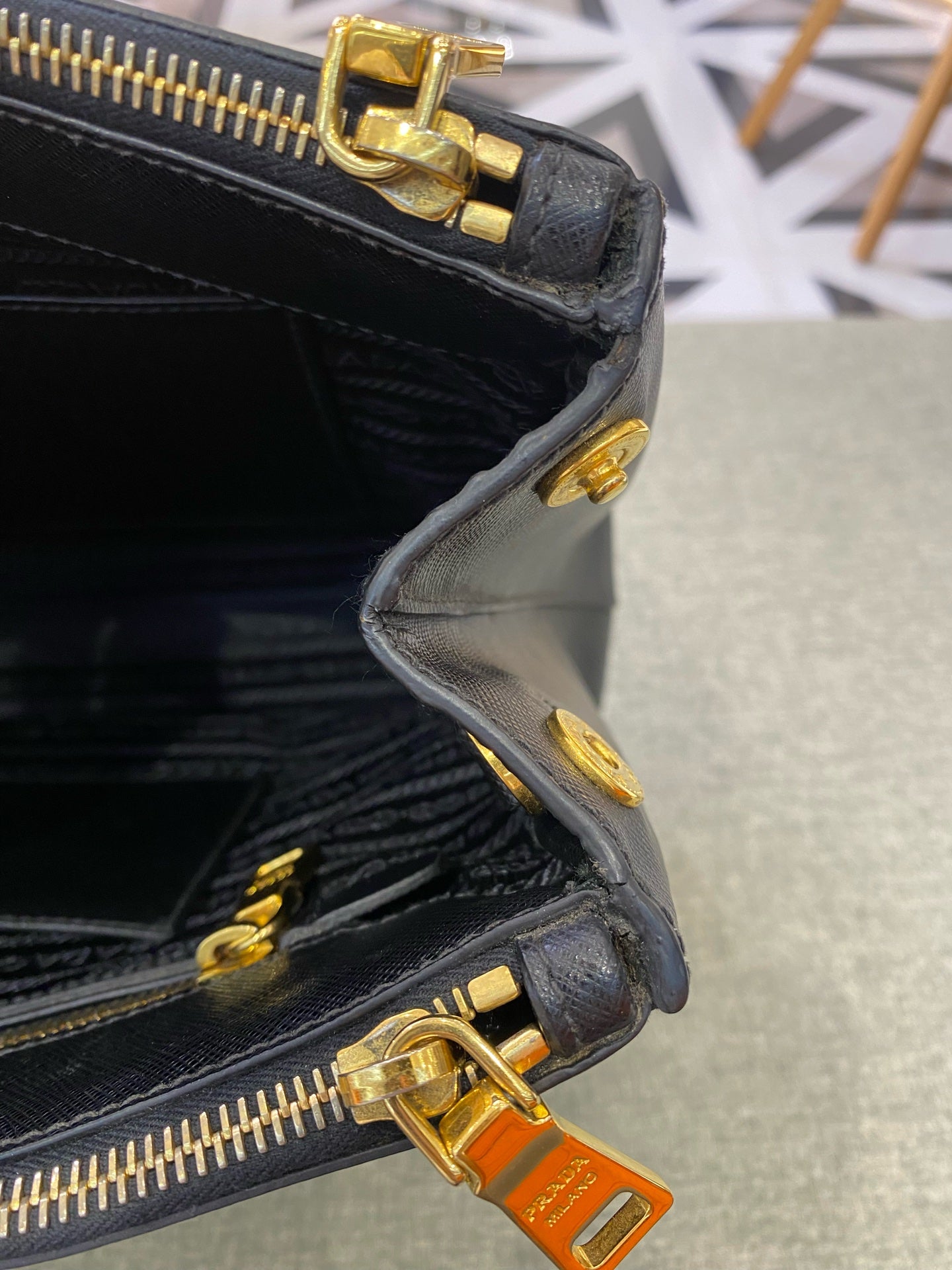 Prada Black Satchel