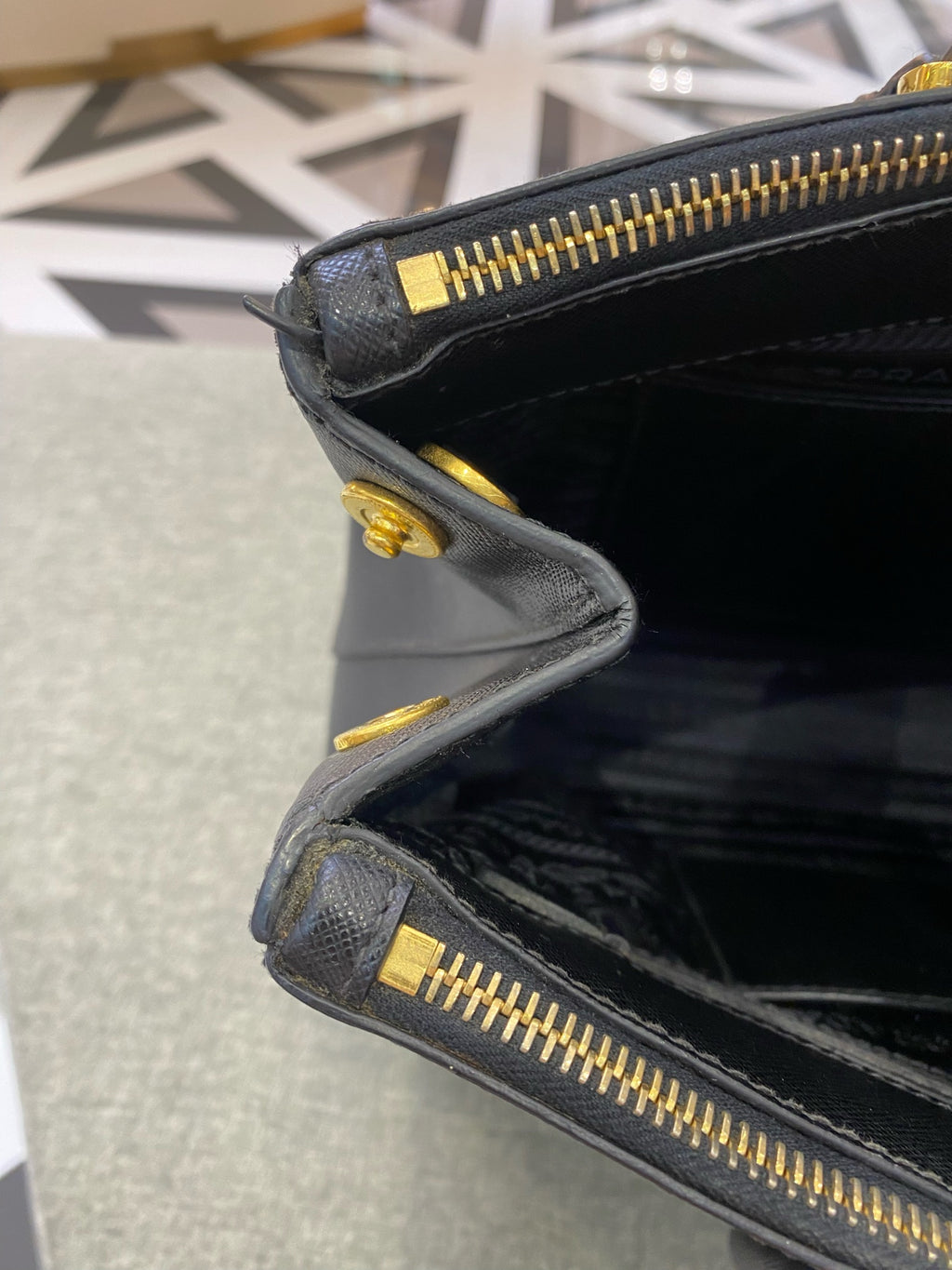 Prada Black Satchel
