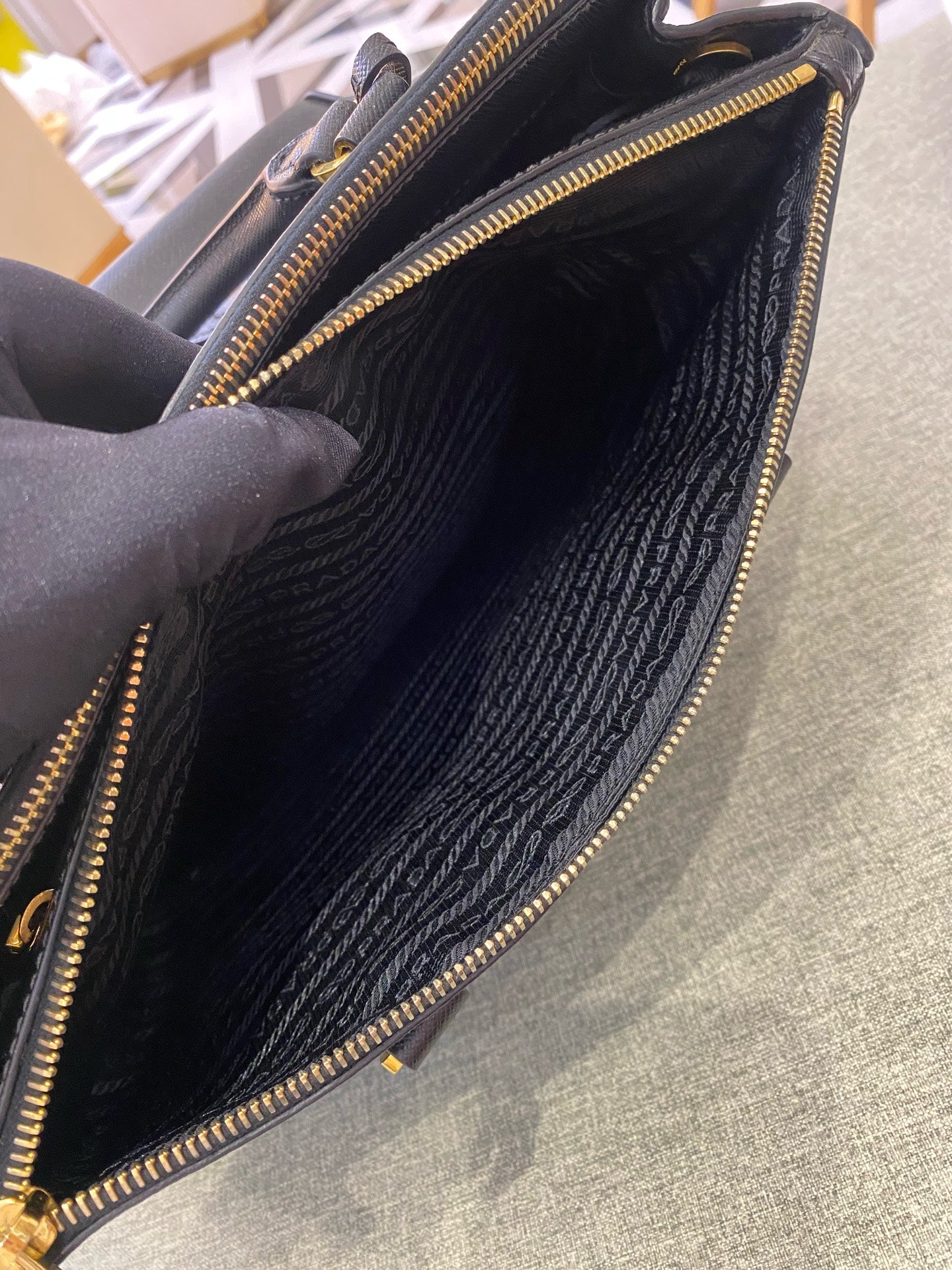 Prada Black Satchel