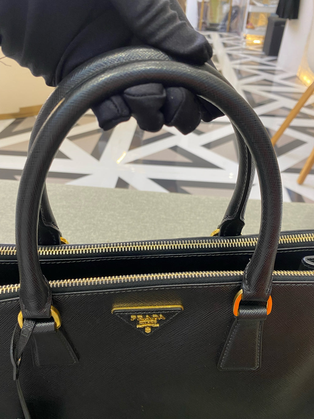 Prada Black Satchel