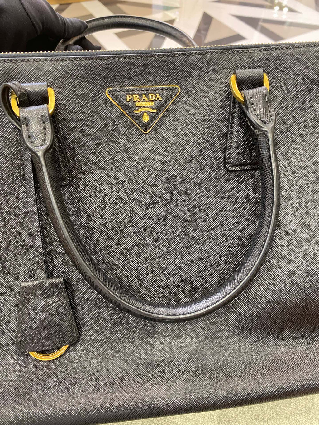 Prada Black Satchel