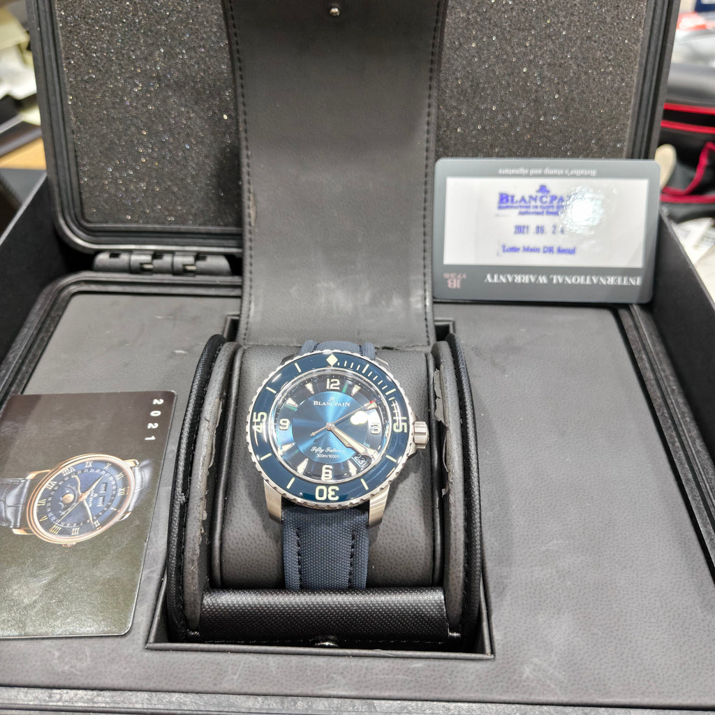 Blancpain Fifty Fathoms Metal 45 mm 5015 12B40 O52A