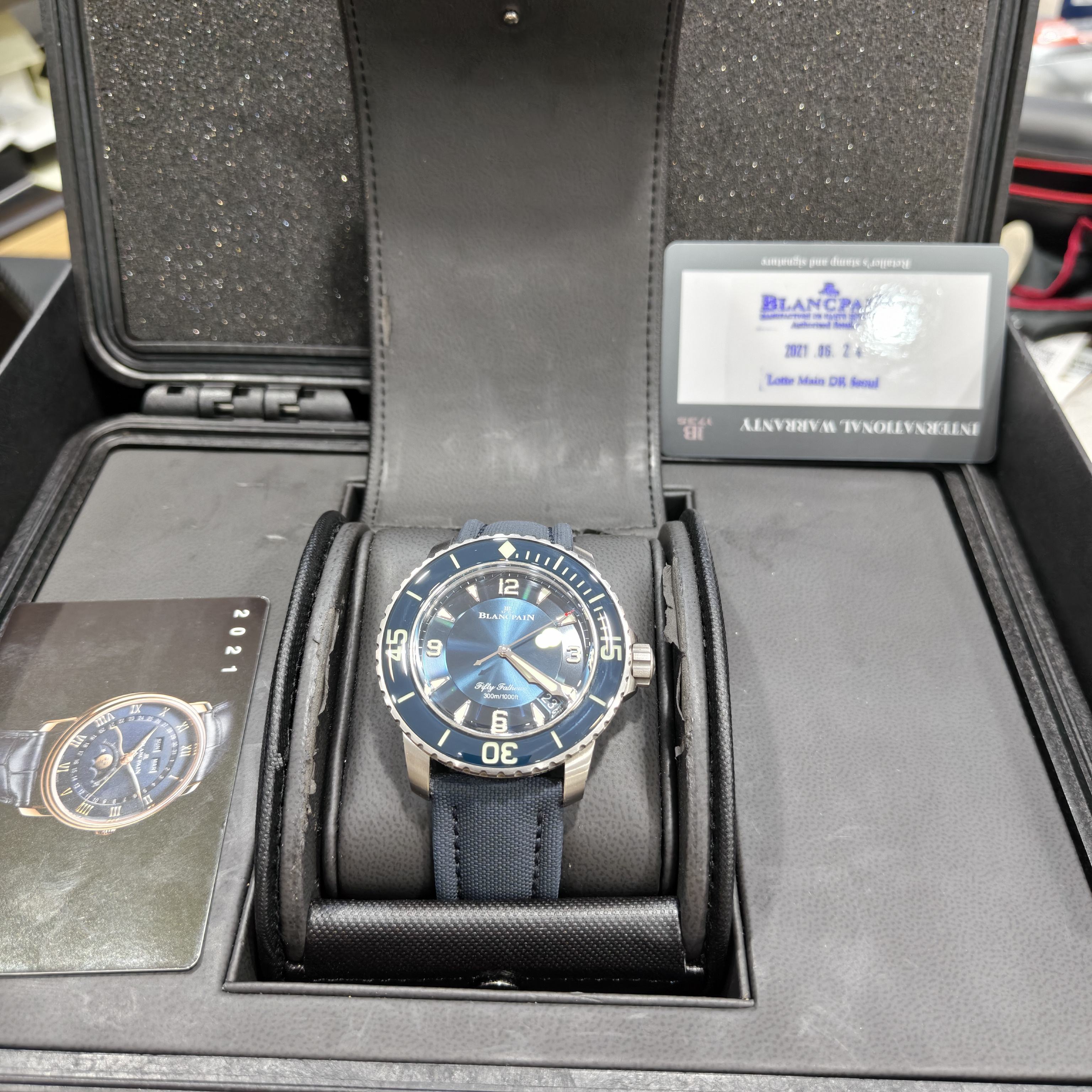 Blancpain Fifty Fathoms Metal 45 mm 5015 12B40 O52A