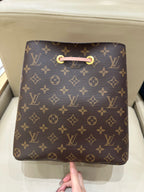 Louis Vuitton Pink Bucket & Drawstring Bag