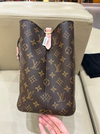 Louis Vuitton Pink Bucket & Drawstring Bag