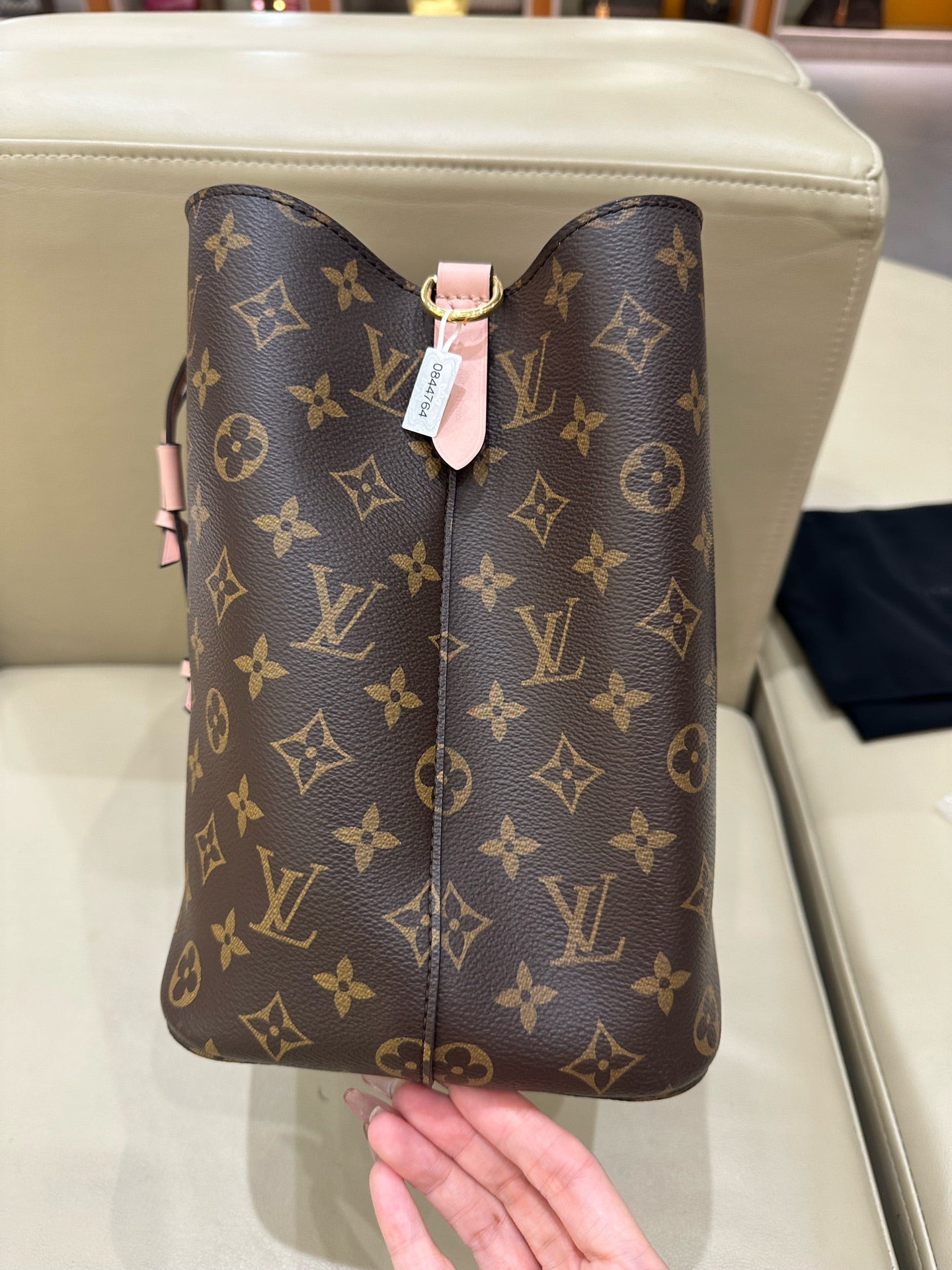 Louis Vuitton Pink Bucket & Drawstring Bag