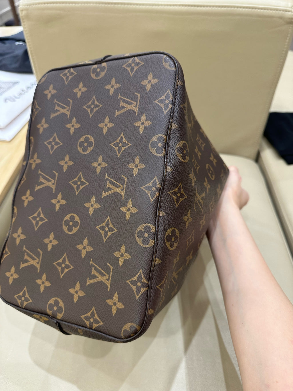 Louis Vuitton Pink Bucket & Drawstring Bag