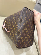 Louis Vuitton Pink Bucket & Drawstring Bag