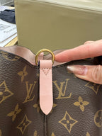 Louis Vuitton Pink Bucket & Drawstring Bag
