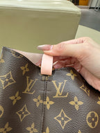 Louis Vuitton Pink Bucket & Drawstring Bag