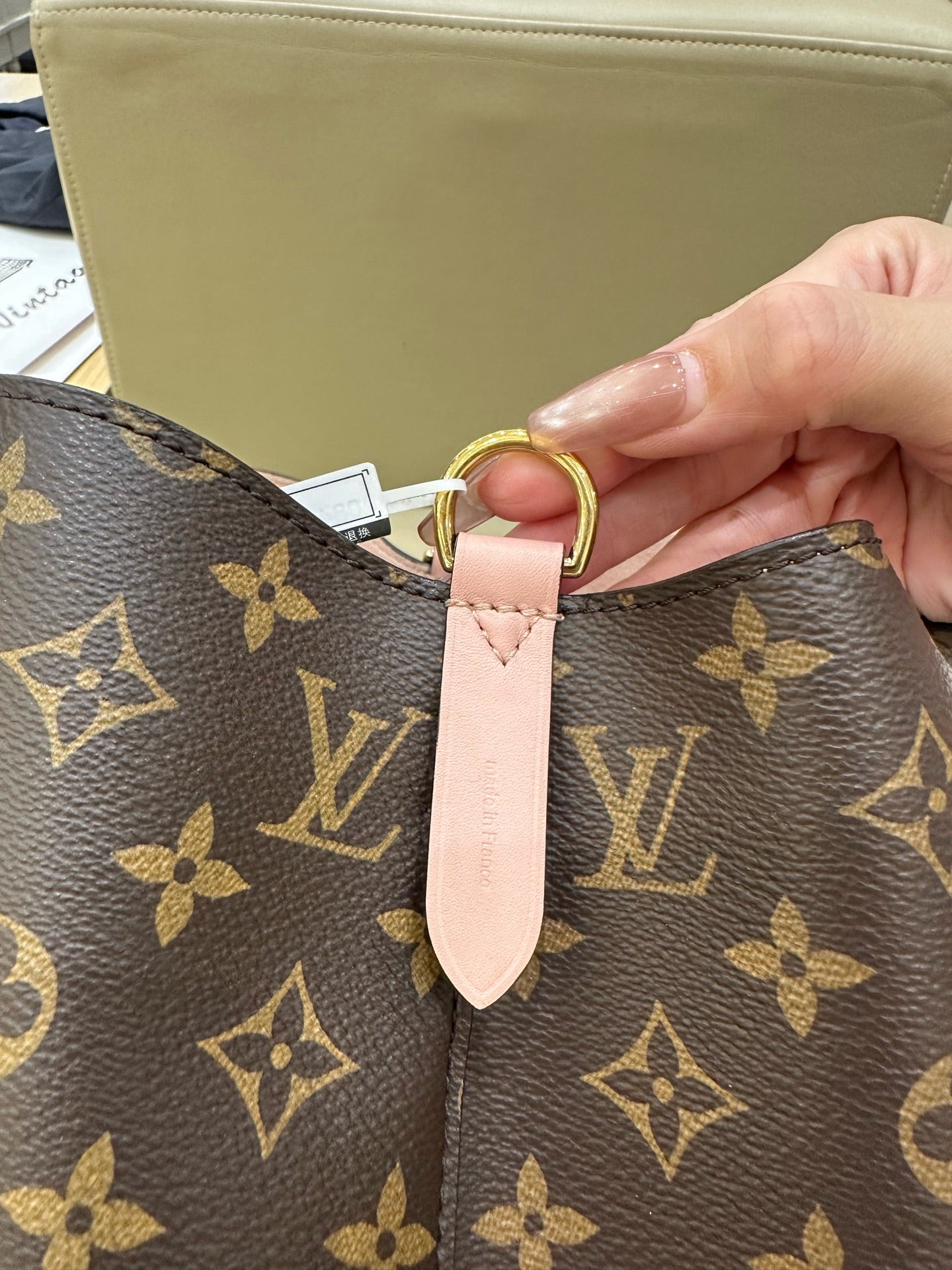 Louis Vuitton Pink Bucket & Drawstring Bag