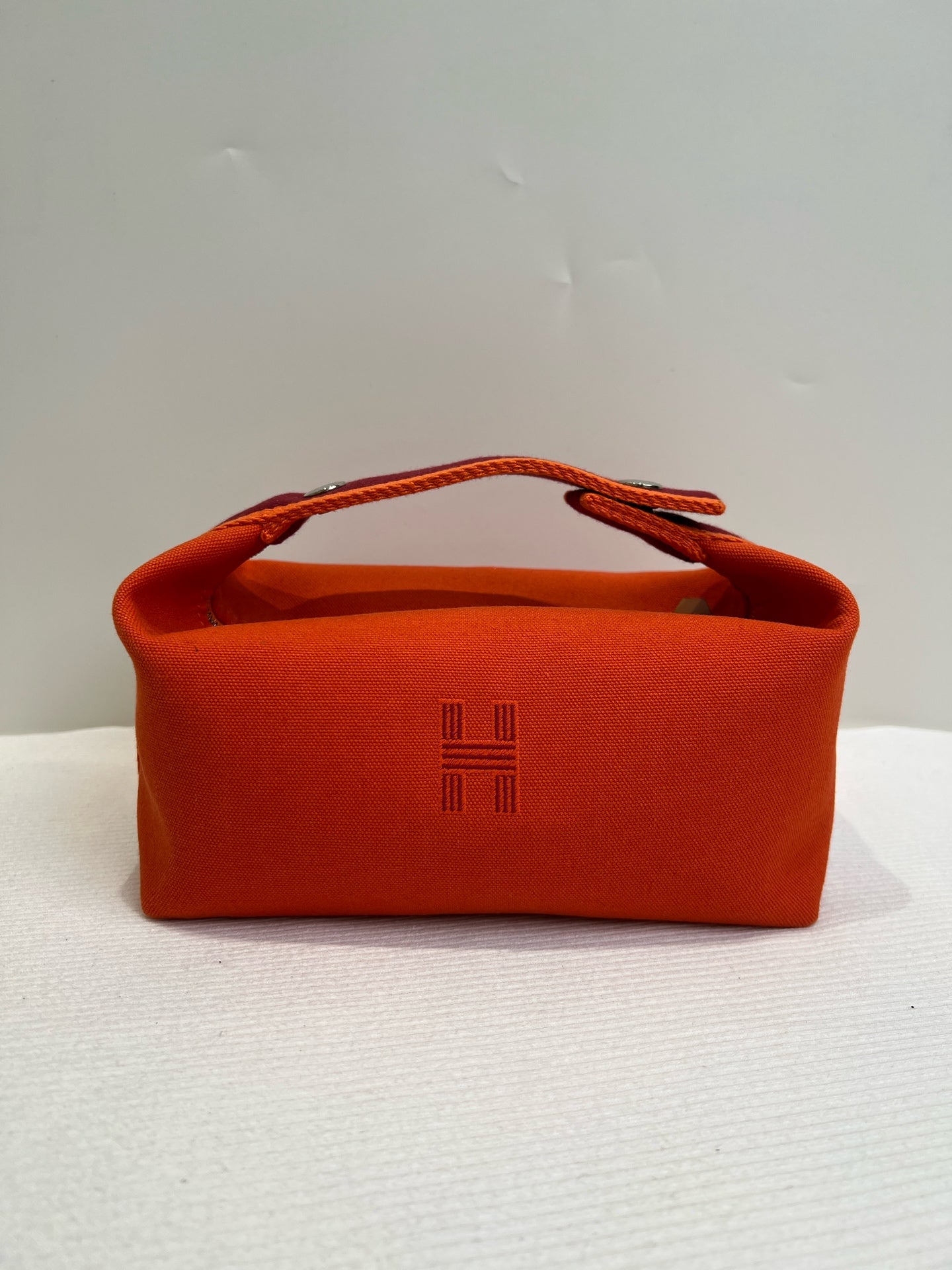 Hermes Canvas Orange 916485