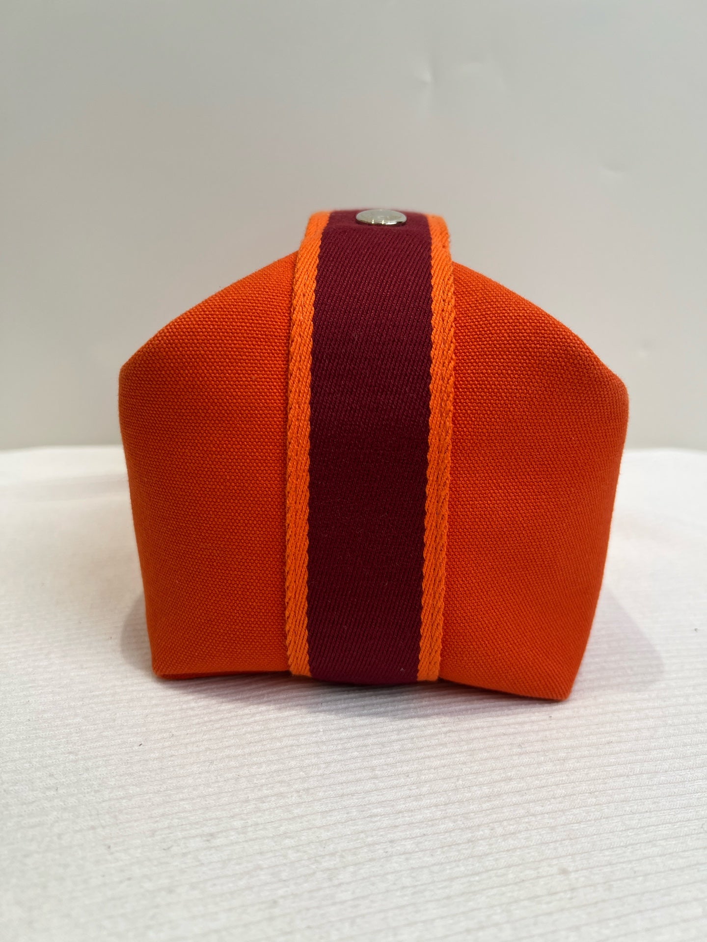 Hermes Canvas Orange 916485