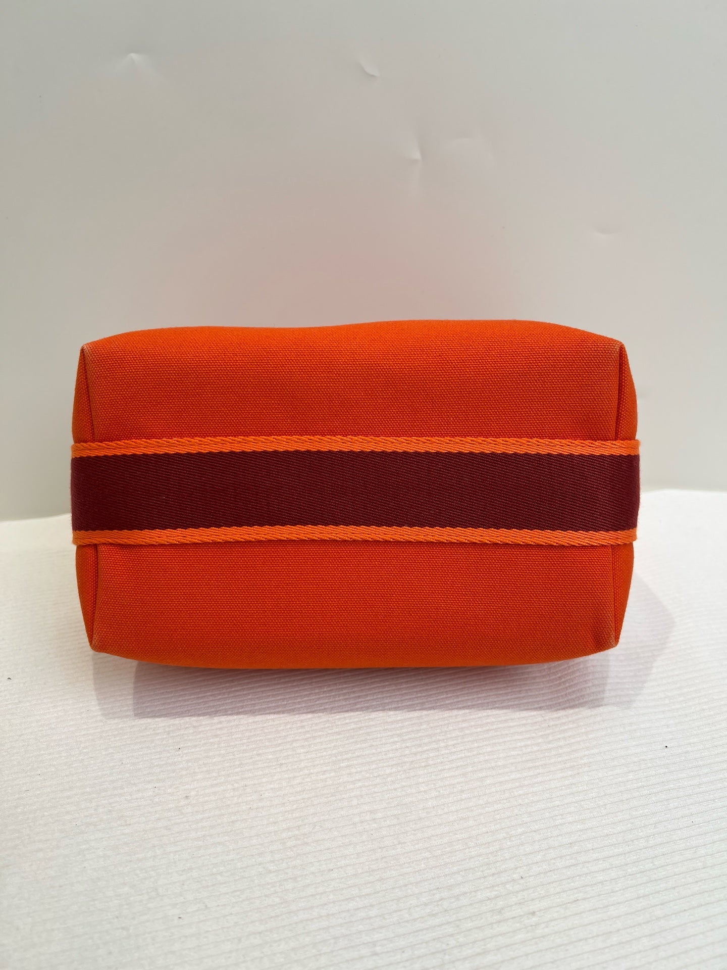 Hermes Canvas Orange 916485