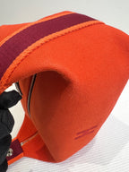 Hermes Canvas Orange 916485
