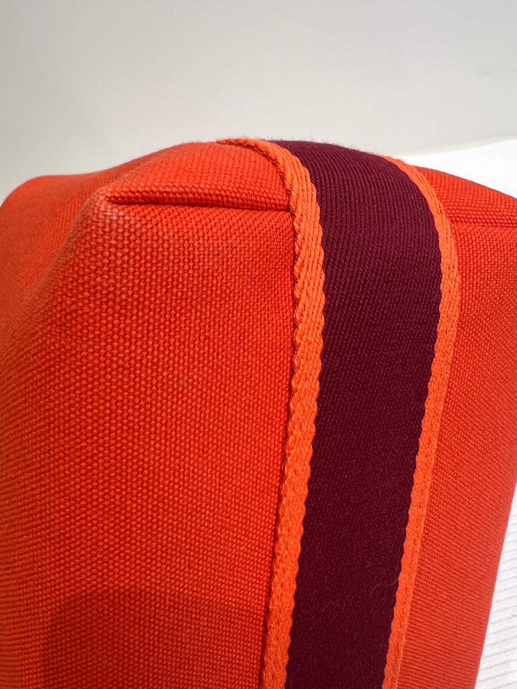 Hermes Canvas Orange 916485