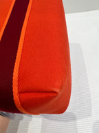 Hermes Canvas Orange 916485