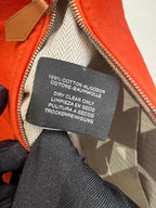 Hermes Canvas Orange 916485