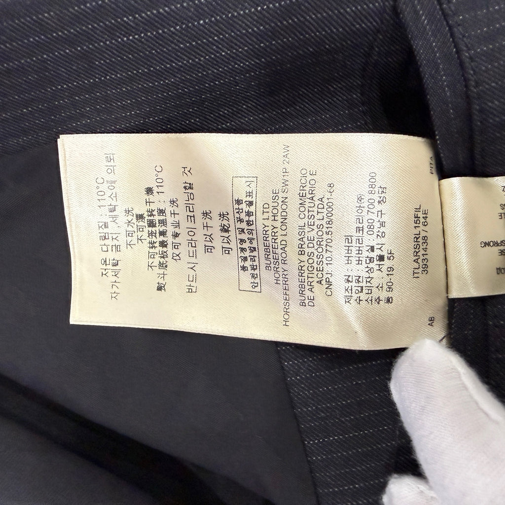 Burberry Black Suit