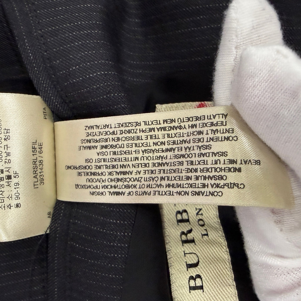 Burberry Black Suit