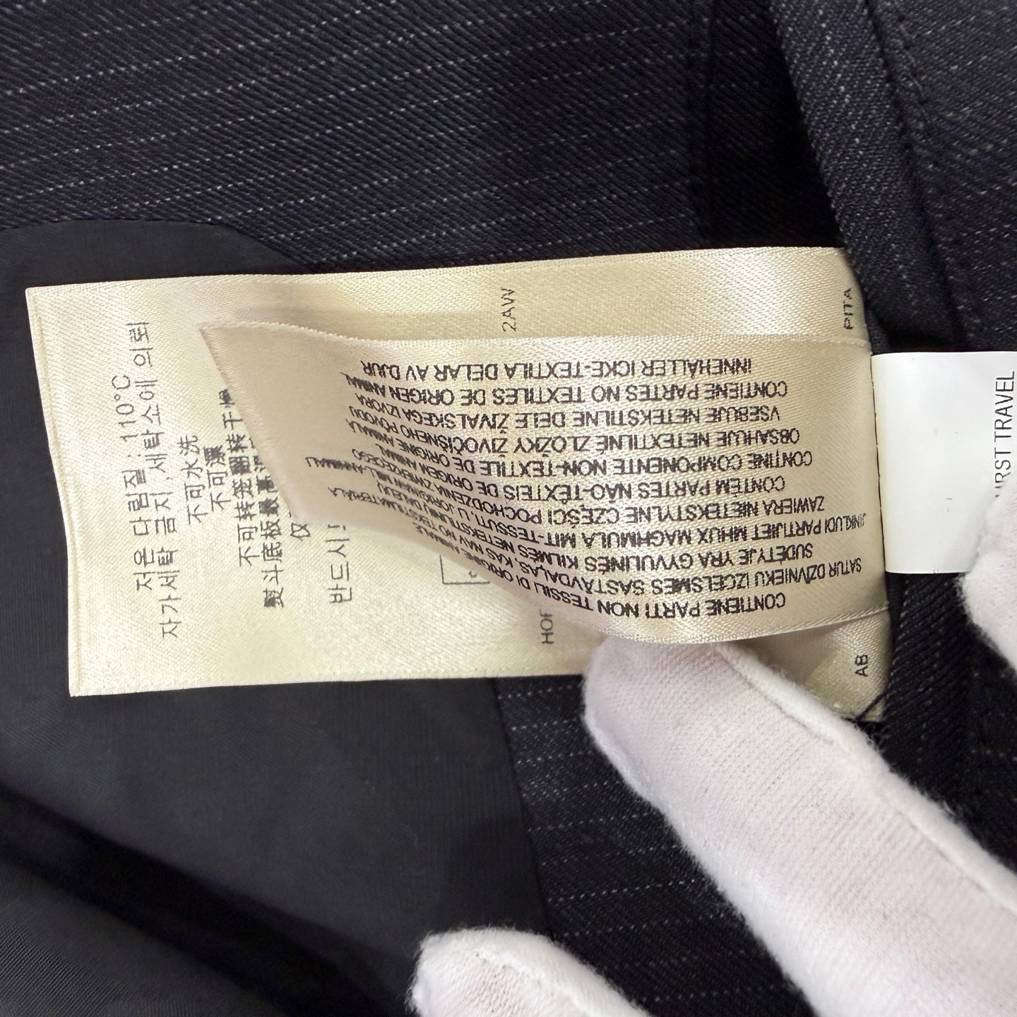 Burberry Black Suit