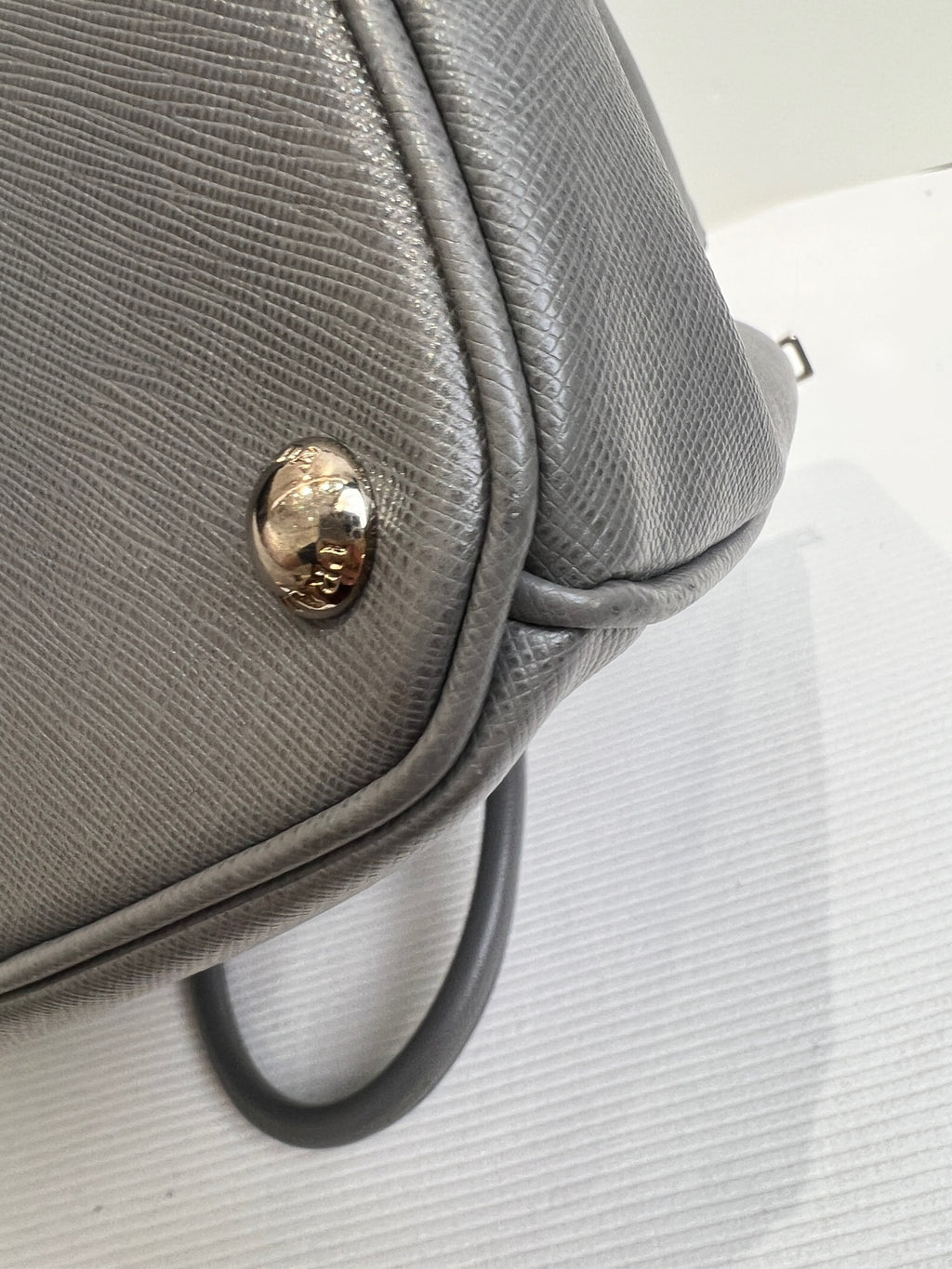 Prada Gray Length 35 x Width 13 x Height 25 cm BN1786-NZV-F0K44