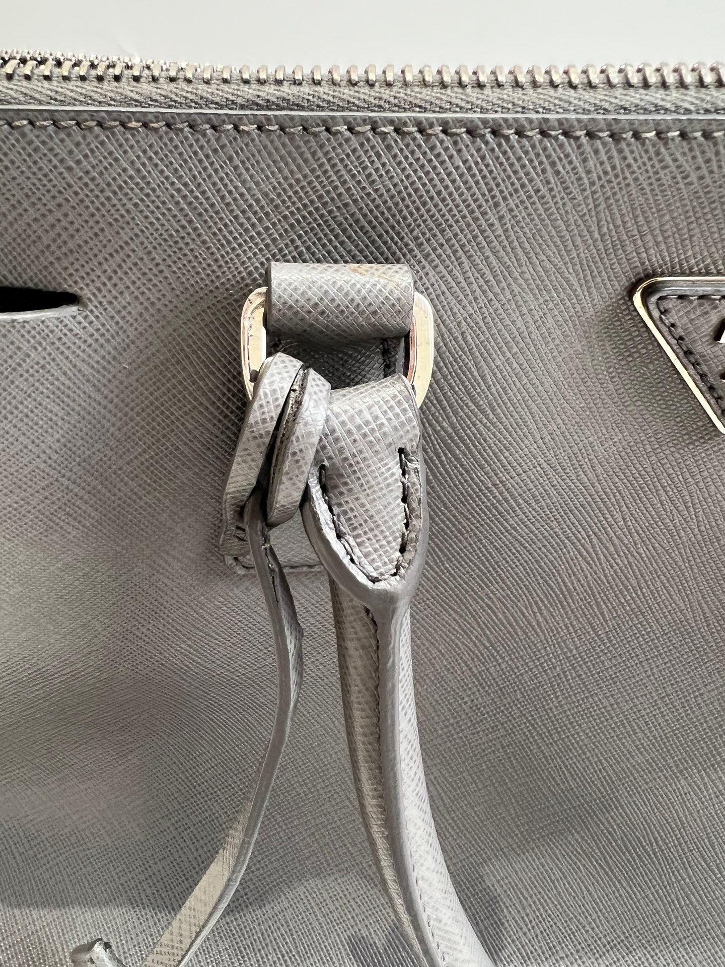 Prada Gray Length 35 x Width 13 x Height 25 cm BN1786-NZV-F0K44