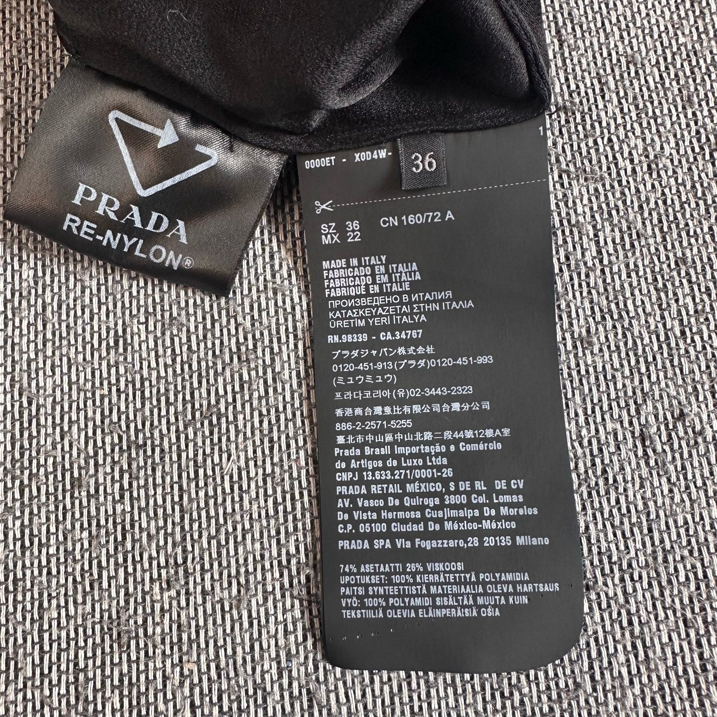 Prada Black Dress