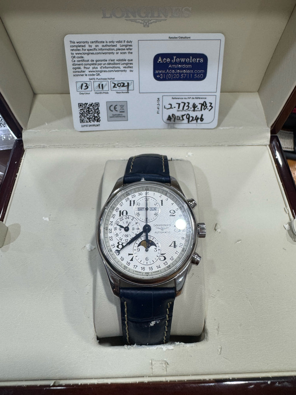 Longines Longines Master Collection Mechanical watch 42.00mm L2.773.4.78.3