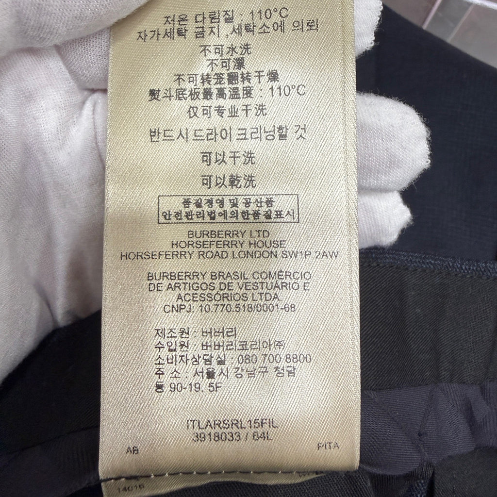 Burberry Blue Suit