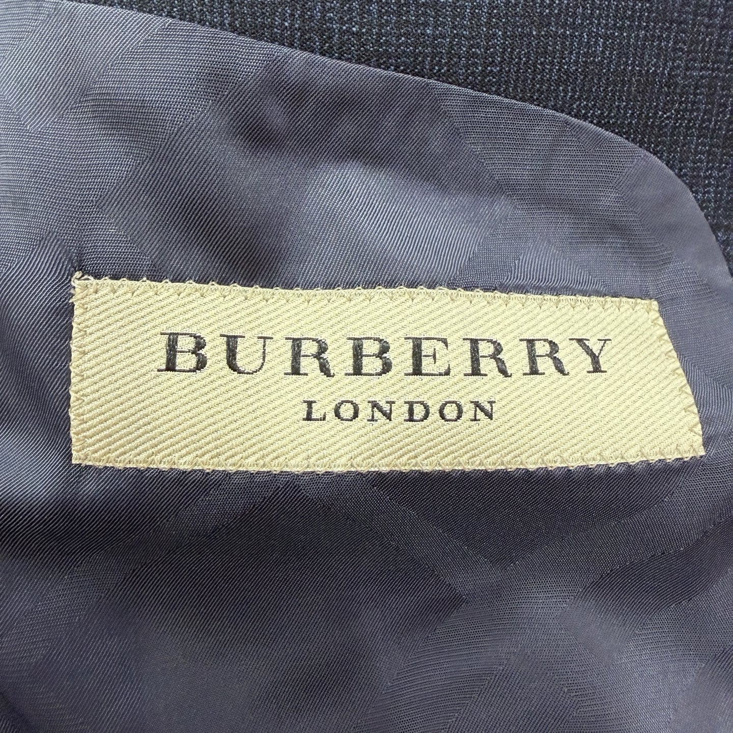 Burberry Blue Suit
