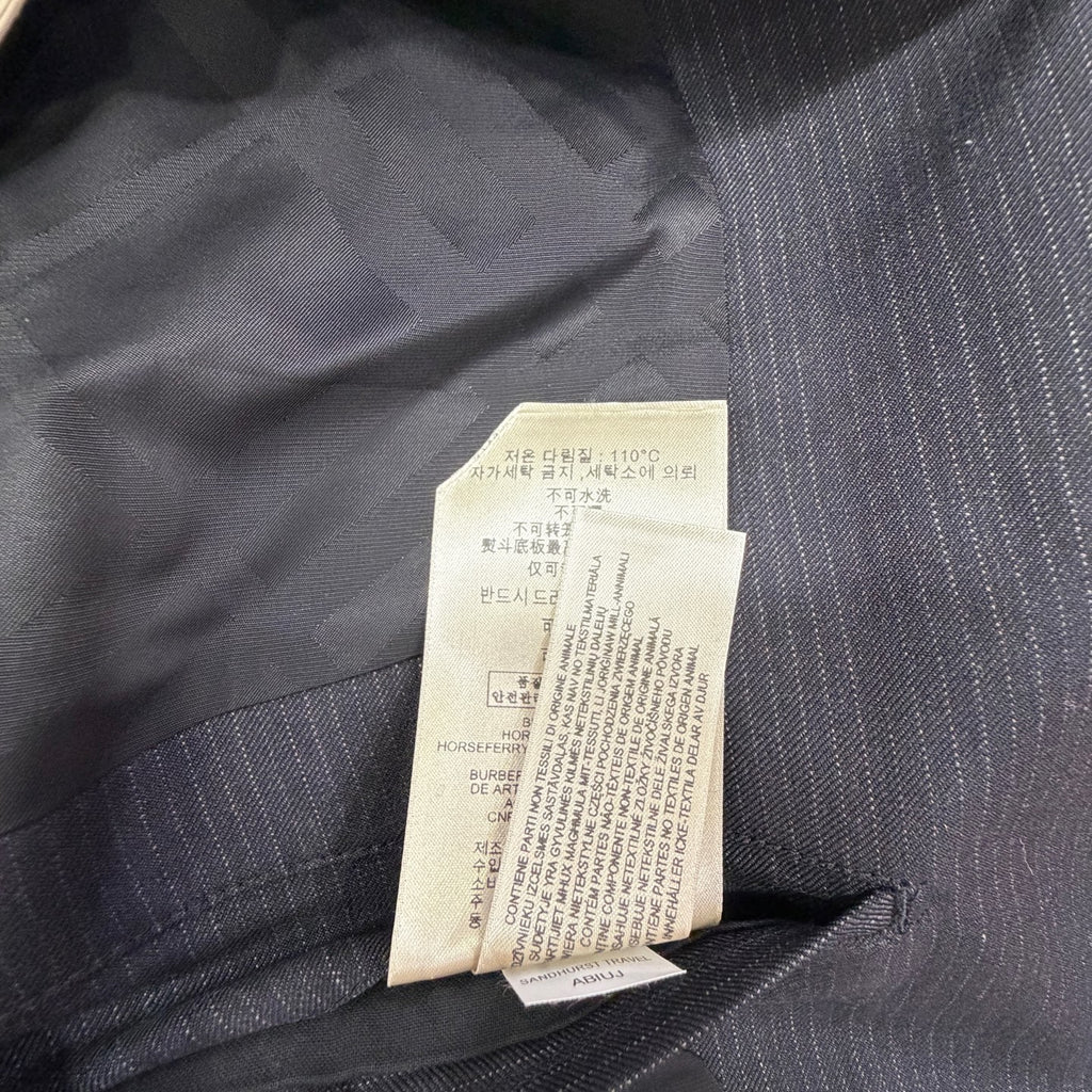 Burberry Black Suit