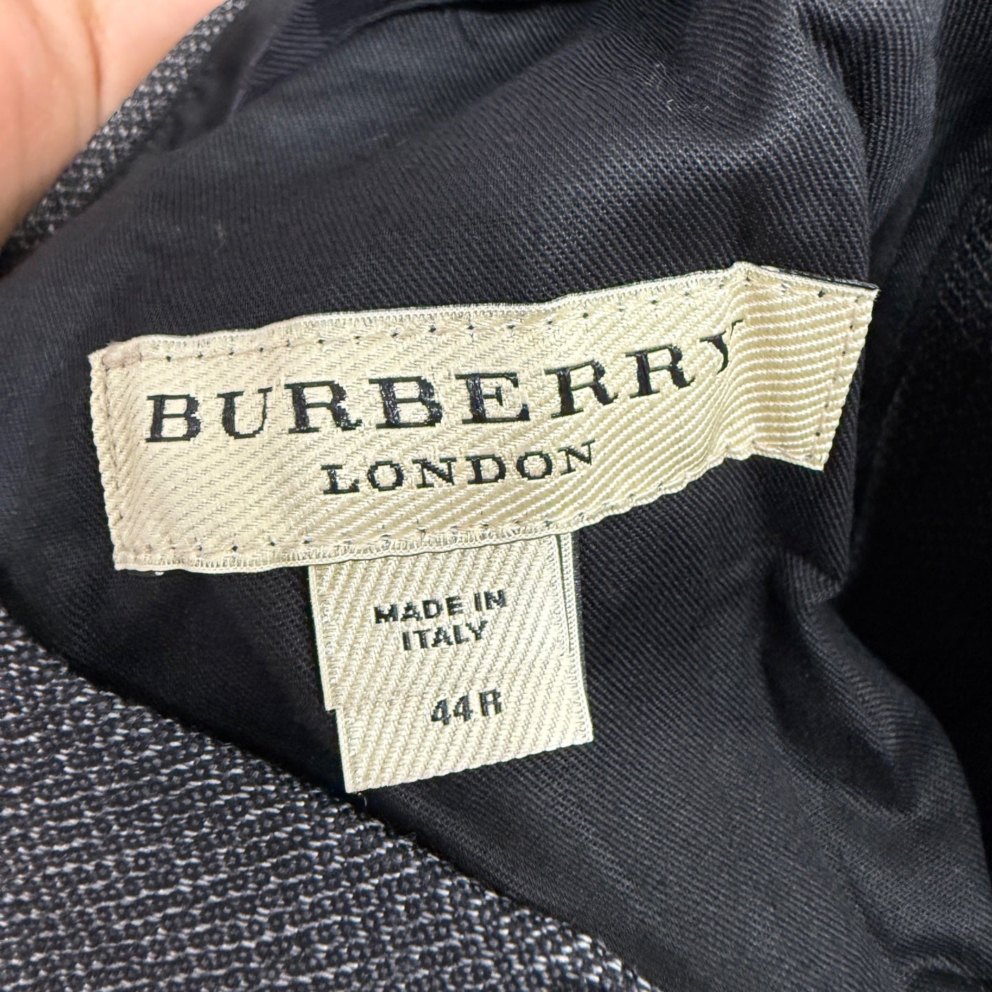 Burberry Gray Suit