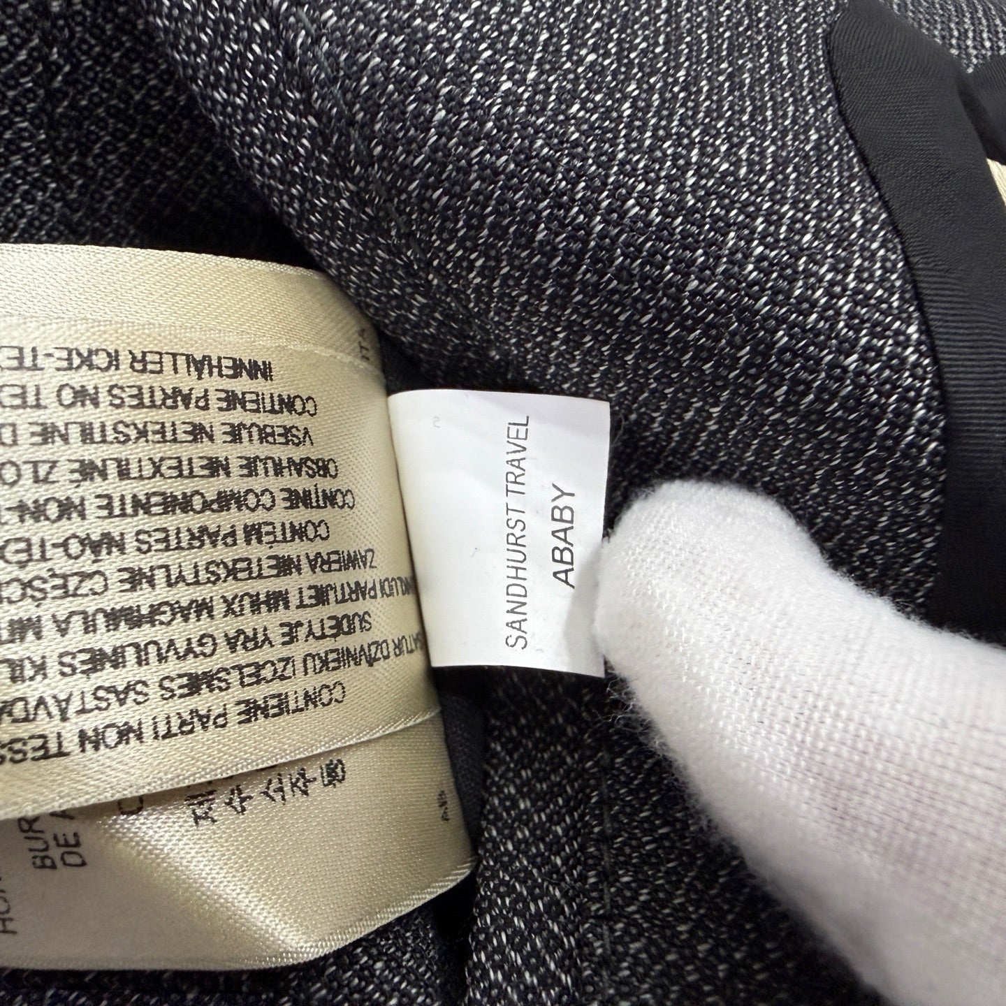 Burberry Gray Suit