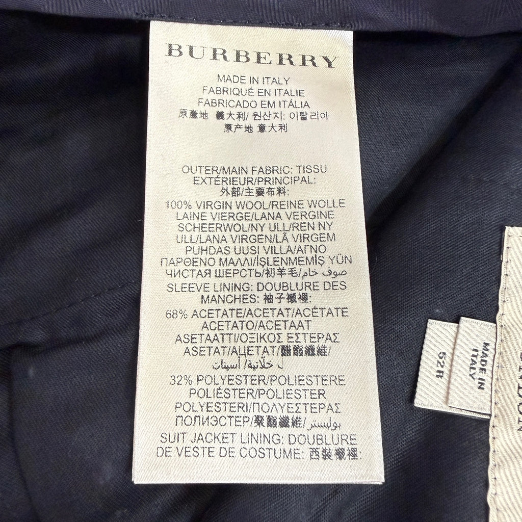 Burberry Gray Suit