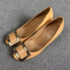 rv Metal Brown High heels