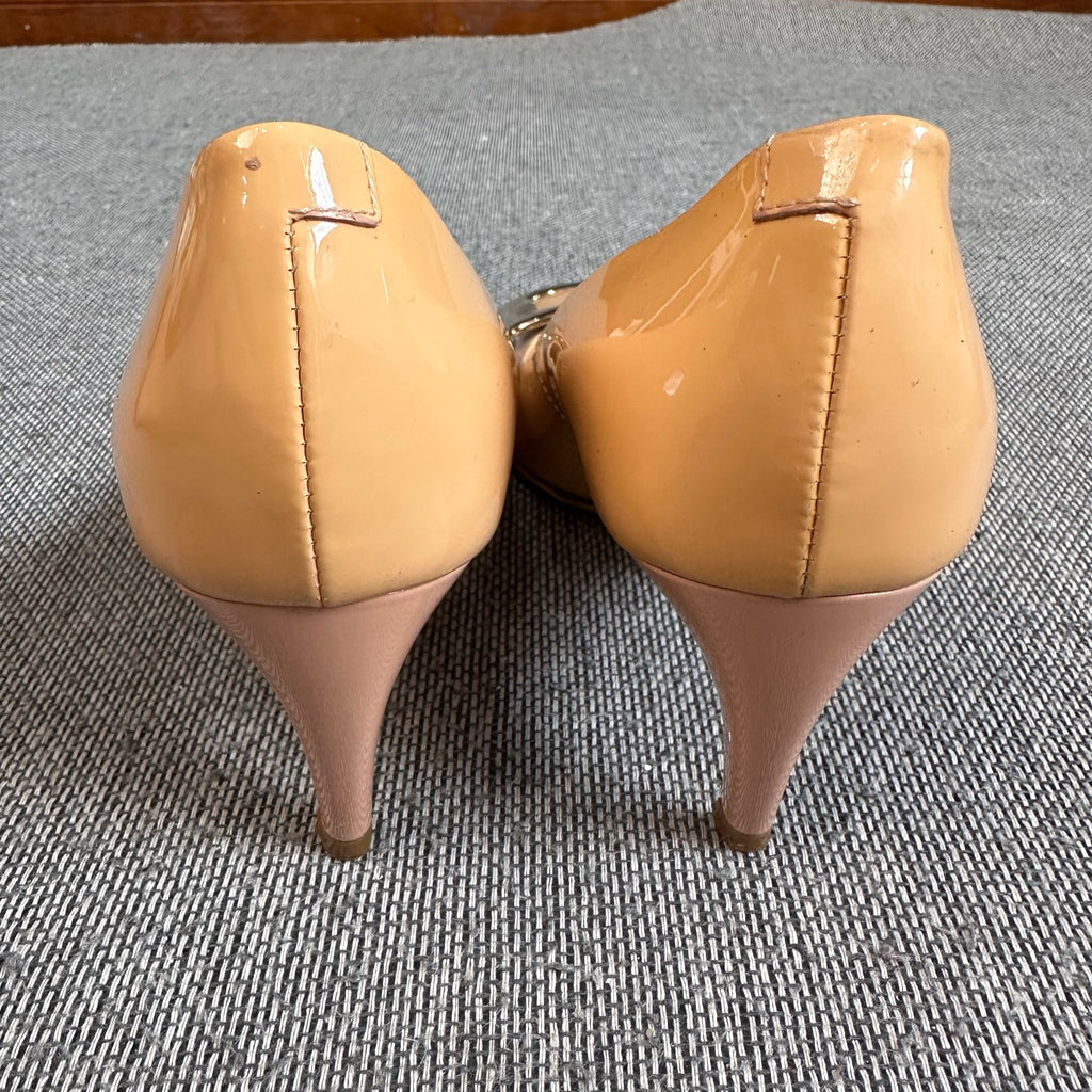 rv Metal Brown High heels