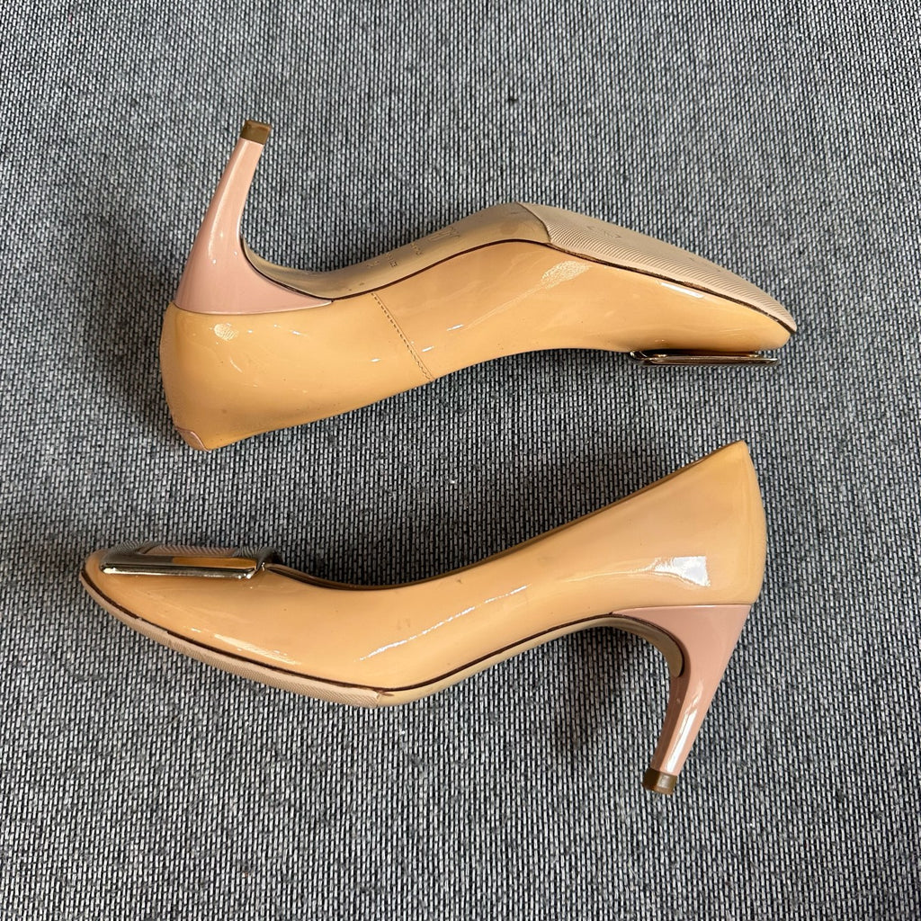 rv Metal Brown High heels