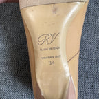 rv Metal Brown High heels