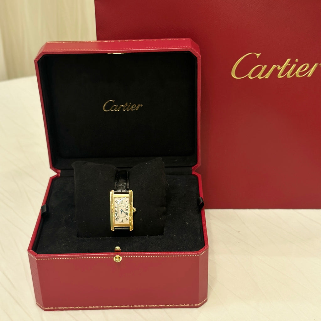 cartier Rose gold Quartz watch