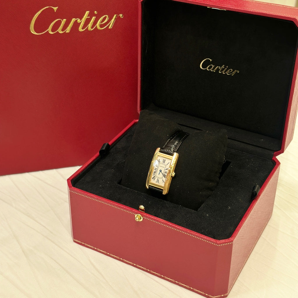 cartier Rose gold Quartz watch