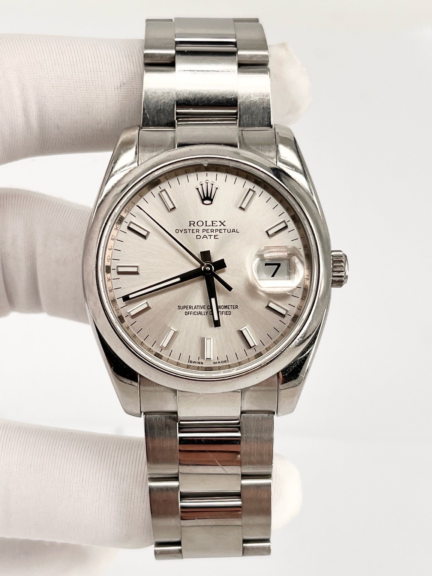 Rolex Silver Mechanical watch