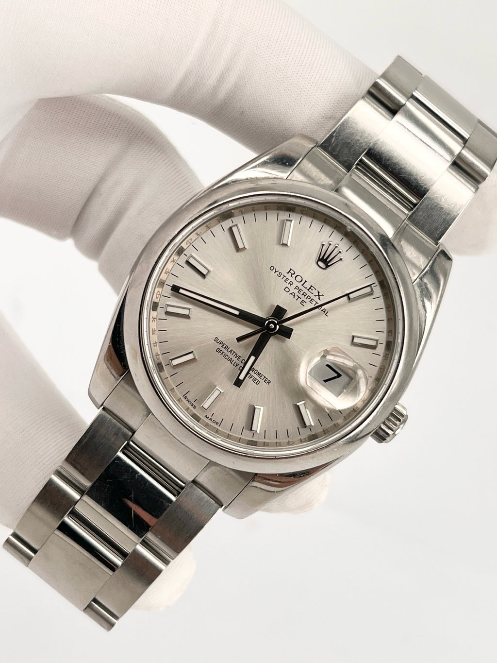 Rolex Silver Mechanical watch