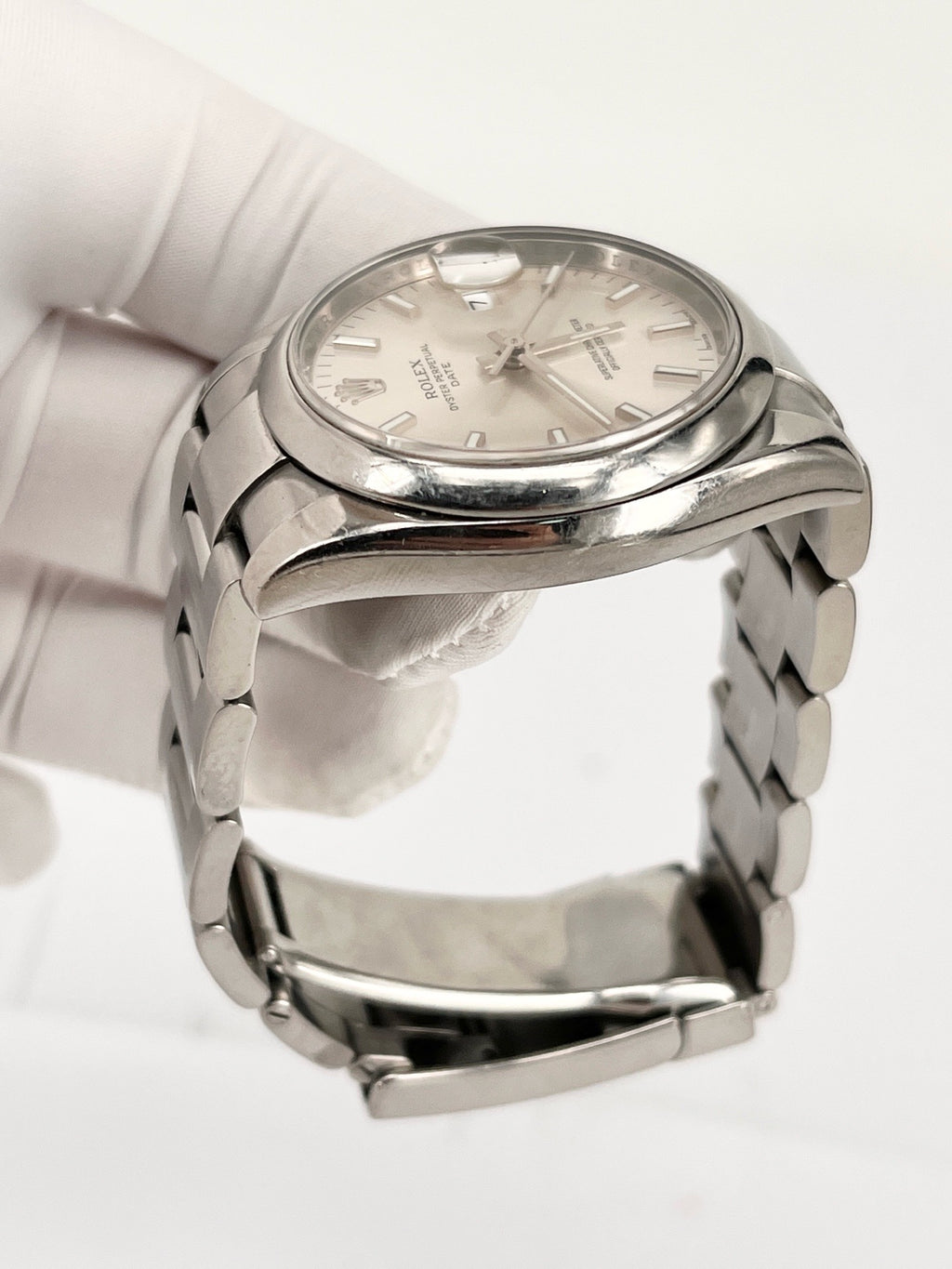 Rolex Silver Mechanical watch