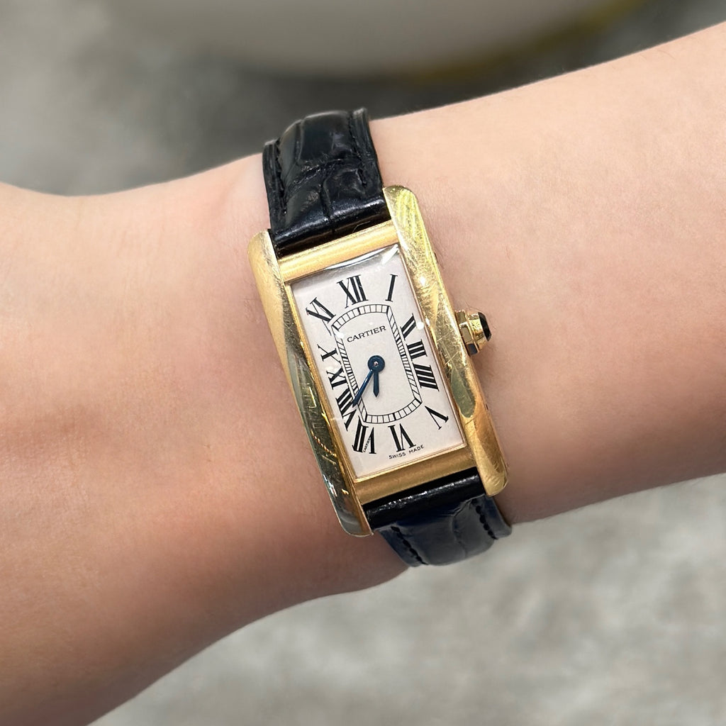 cartier Rose gold Quartz watch
