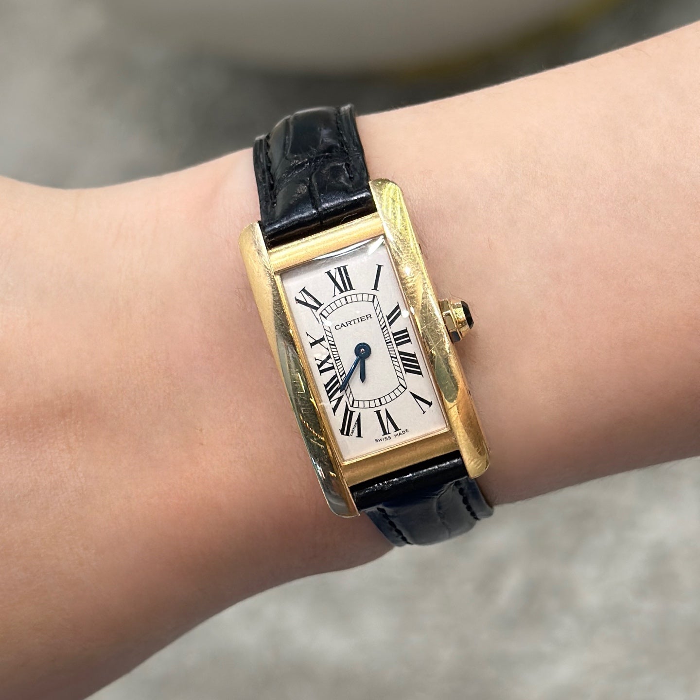 cartier Rose gold Quartz watch