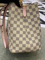 Louis Vuitton White Bucket & Drawstring Bag