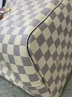 Louis Vuitton White Bucket & Drawstring Bag
